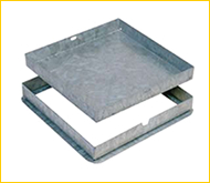 griglie zincate con telaio